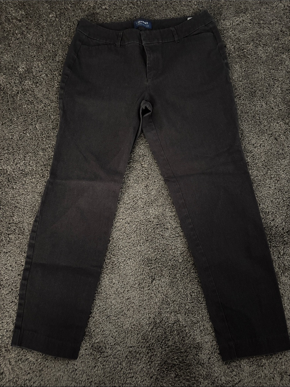 Old Navy Women's Straight Leg Black Jeans